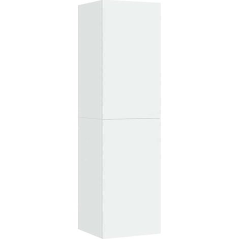 Meuble TV, Étagère TV, Meuble de Salon, Blanc 30,5x30x110 cm Aggloméré OIB1705E (1/5)