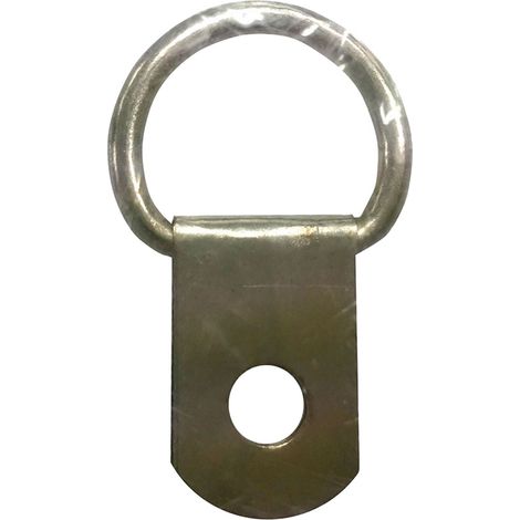 ATTACCAGLIE A CAMPANA mm.11 - pz.  4 ottonate  - Blister Koncreto
