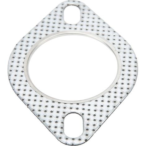 Joint d'échappement métallique renforcé à deux trous, pièce de rechange universelle pour bride de 2,25 pouces/57 mm avec turbine. (1/5)