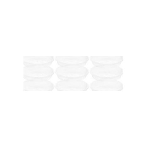 20 soucoupes pour plantes en plastique résistant, plateaux de plantation, plateaux d'égouttage pour pots de fleurs (15,00 x 15,00 x 2,50 cm)