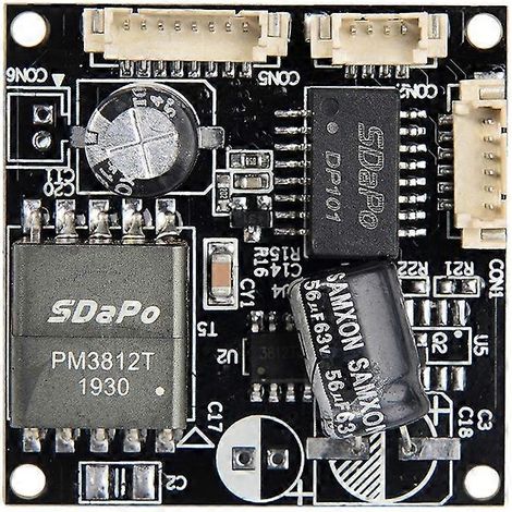 Industrielles SDAPO PM3812T V7S PoE-Modul, hochtemperaturbeständig, 12 V, 1 A isoliert, konform mit dem IEEE 802.3Af-Standard. (1/5)