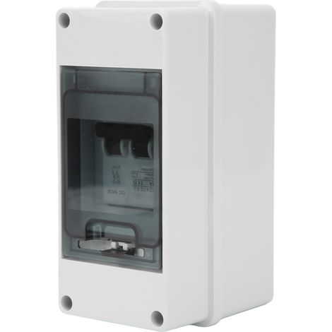 1000V DC 6A zweipoliger Leitungsschutzschalter mit wasserdichtem IP65-Gehäuse für Photovoltaik-Solarsysteme (1/5)