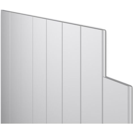 NMC – Panneau mural de douche en polystyrène HD 79 x 10 x 2440 mm – Lambris décoratif pour intérieur – 1 pièce (1/5)