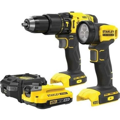 Stanley FatMax 18V Perceuse Visseuse à Percussion Noir Jaune