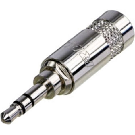Rean AV NYS231L Klinken-Steckverbinder 3.5 mm Stecker, gerade Polzahl: 3 Stereo Silber 1 St.