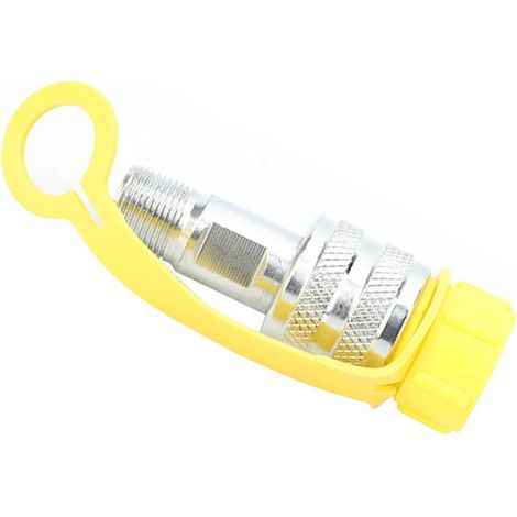 Ensemble de raccords hydrauliques Zg3/8 pour tuyau d'huile mécanique, raccord rapide en acier chromé (1/5)