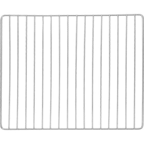 Grille de cuisson en acier inoxydable pour barbecue, 30 x 25 cm, idéale pour les pique-niques et les barbecues en extérieur. (1/5)