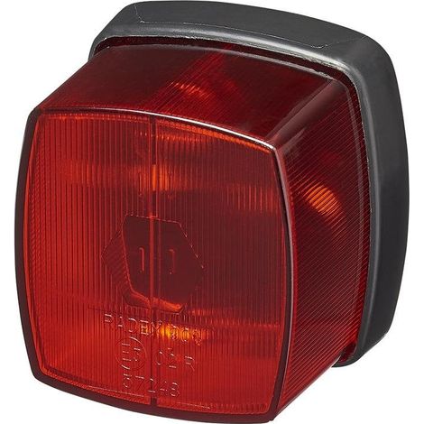 Luz de posici n trasera roja 66x62mm