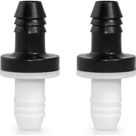 Clapet anti-retour simple, 10 mm 3/8" ABS, 2 pièces (1/5)