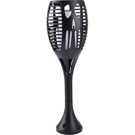 Lampe solaire d'extérieur - 12 LED avec effet de flamme réaliste IP65 Lampe solaire de jardin étanche (1/5)