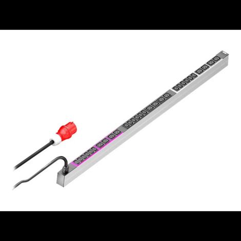 [GEBRAUCHT] B-Ware Rittal PDU Basic Rack-Stromverteilung 18 Steckdosen Metall schwarz IP20 3m (1/2)