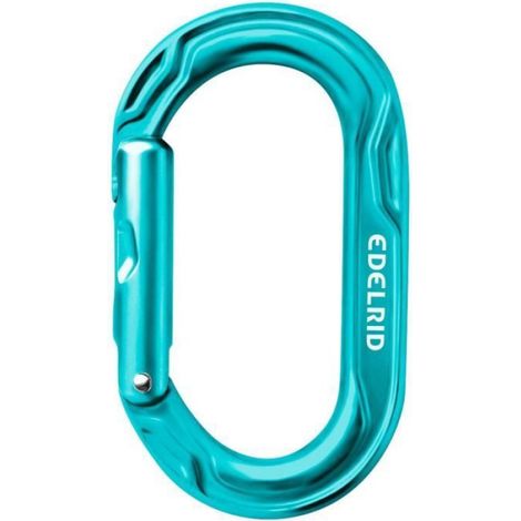 Mousqueton Ovale - Charge de travail 22 kN - Aluminium 7075 - Pour Escalade et Randonnée - 1 Pièce
