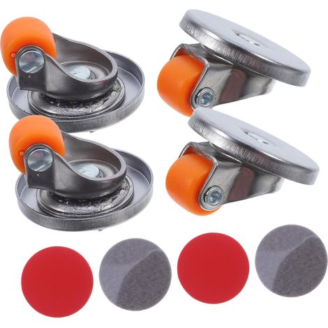 silencieuse pour porte coulissante 4 trous gris noir roue de