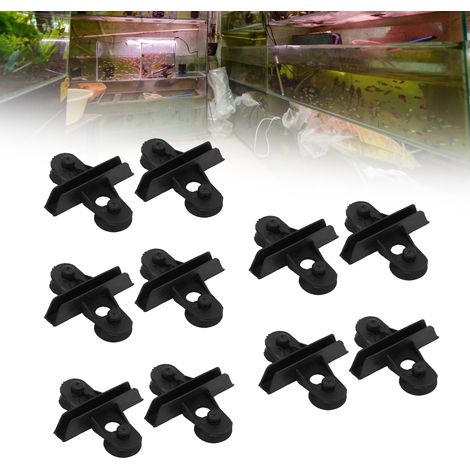Séparateurs de Verre pour Aquarium avec Ventouses Support de Paroi en Verre pour Aquariophilie 10 Pièces par Paquet - AUTRES (1/5)