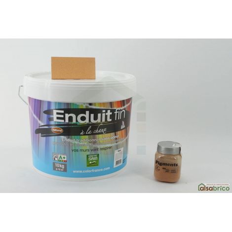 Enduit à la chaux à mélanger avec pigments naturels, (1/2)