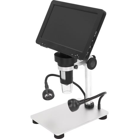 Microscope numérique LCD 7 pouces HD 1200X 1080p avec éclairage LED pour la réparation électronique (1/5)