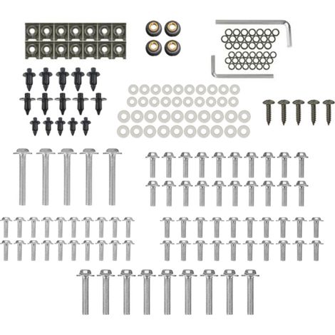 Juego completo de tornillos y pernos para carenados de motocicleta (194 piezas) (1/5)