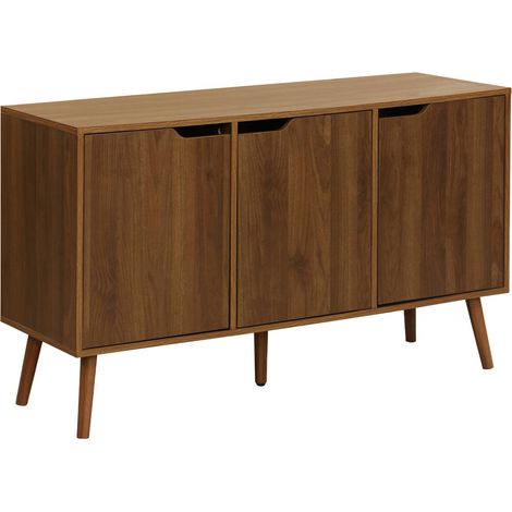 sweeek - Sideboard 3 Türen und 3 Einlegeböden, 120 cm (1/5)