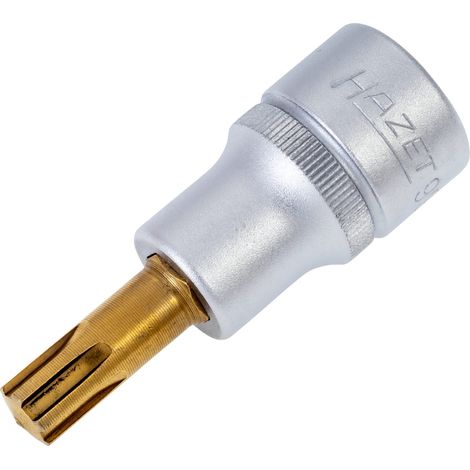 HAZET Schraubendreher-Steckschlüsseleinsatz 991-9 Vierkant hohl 12,5 mm (1/2 Z (1/4)