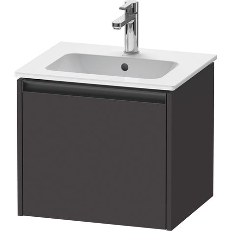 Duravit Ketho.2 mueble bajo lavabo suspendido, 1 extraíble,