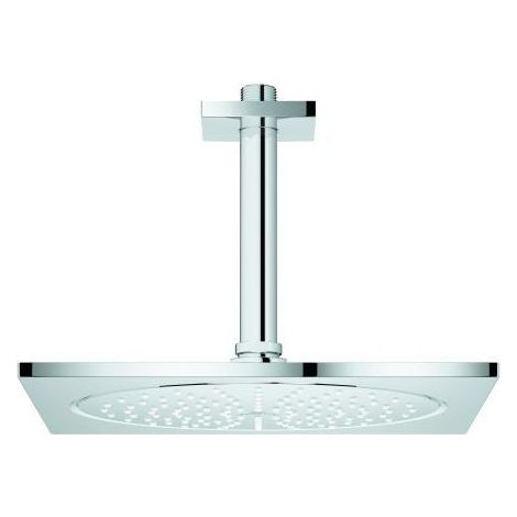 Grohe Rainshower Aqua 10" Set soffione doccia a soffitto altezza 142 mm, 1 getto Cromo, 26861000
