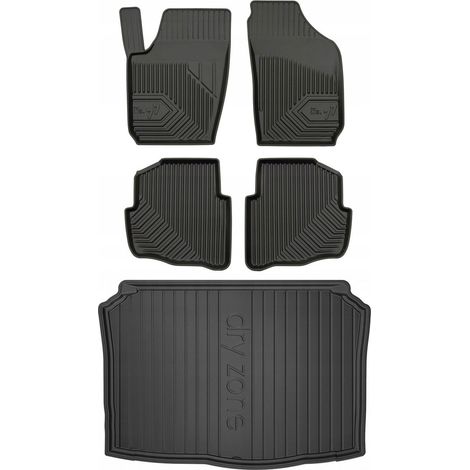 SET 77 Alfombrillas y moquetas Skoda Fabia 1 Hatchback 1999-2008 (1/5)