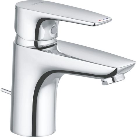 Mezclador monomando de lavabo KLUDI PURE, altura de caño 75 mm, (1/3)