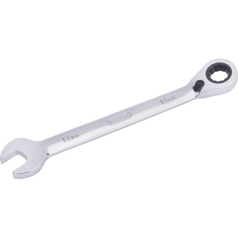 Draper 14mm Draper Hi-Torq&174 Metric Reversible Ratcheting Combination Spanner (52002)