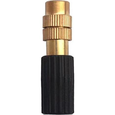 Buse d'atomisation élevée entièrement en cuivre haute pression réglable de refroidissement d'irrigation jardin anti poussière (1/5)