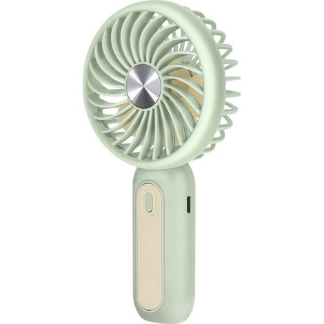 Ventilateur Portable - LINQ - Modèle Silencieux - 3 Vitesses - Batterie Rechargeable - Support Téléphone