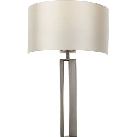 Merano Macerata Applique Plaque Bronze Brossé & Tissu Satin Vison (1/5)