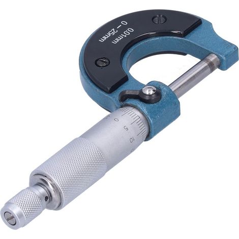 Palmer numérique 0‑25mm avec précision 0.01mm, outil de mesure pour micromètre extérieur et filetage