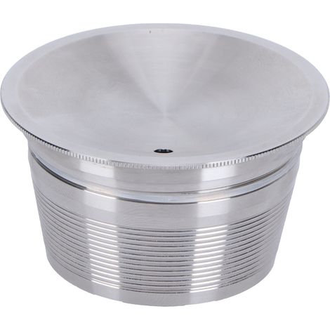Ensemble de capsules à café en acier inoxydable réutilisables et rechargeables pour machine Dolce Gusto (1/5)