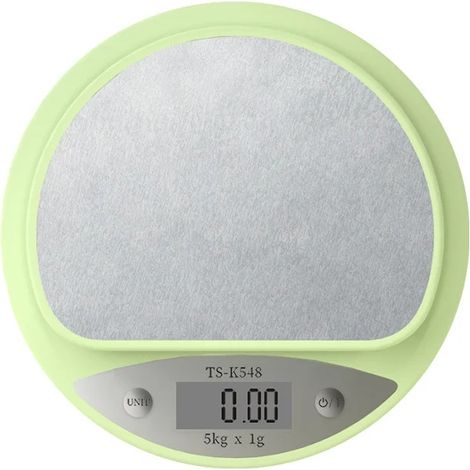 Balance de cuisine, capacité 5 kg, écran LCD, fonction tare