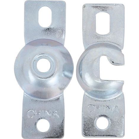 2-Piece Set of Roller Blind Brackets, Easy Installation Curtain Fixing Accessories Suitable for Home Curtain Rods (1/5)