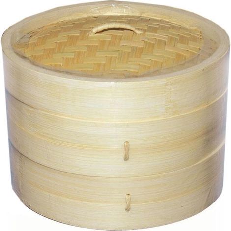 Cuocivapore  Ø20xh13,5 cm in Bambù Naturale
