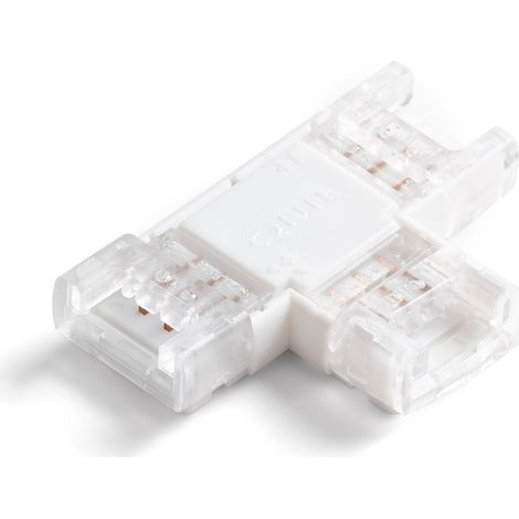 Clip-Verbinder "T" für LED-Streifen CCT 12-24V DC Breite 10 mm 10 mm