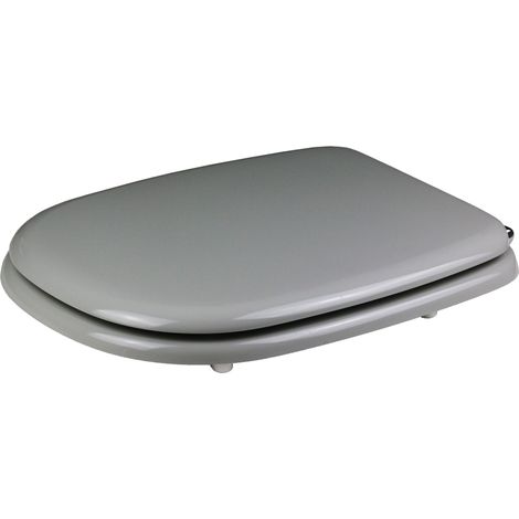 Tapa de repuesto para inodoro en color gris susurro para tazas de inodoro de la serie Conca Ideal Standard Niclam N4/9  Gris susurrado