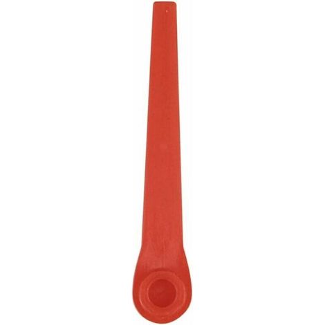 100 lame in plastica per tosaerba Gardena, lame di ricambio per tosaerba Gardena e tosaerba a batteria. (1/4)