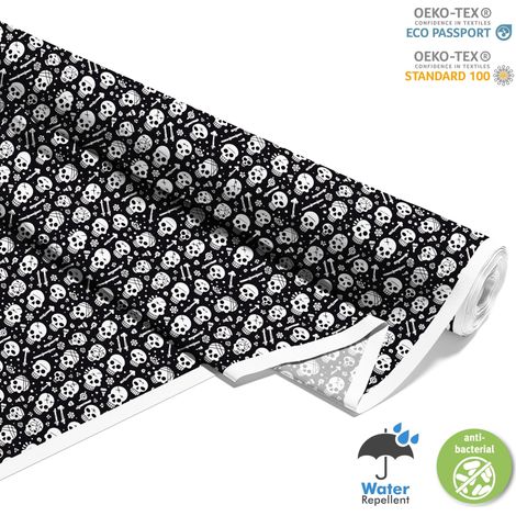 TESSUTI DECORATIVI PER ESTERNI OXFORD - Motivo Teschio I DX4494 (1/5)