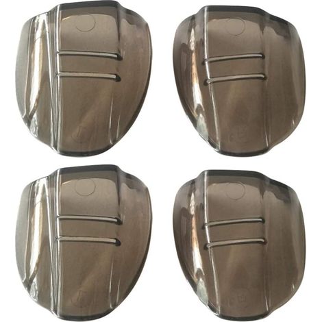 Side Shield - Clear Plastic Eye Protection - For Safety Goggles And Regular Eyewear - Universal Fit - 2 Pairs (1/5)
