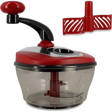 Hachoir manuel Alix 1,5 litre - 5040174 - hacher, couper et mélanger les légumes (1/5)