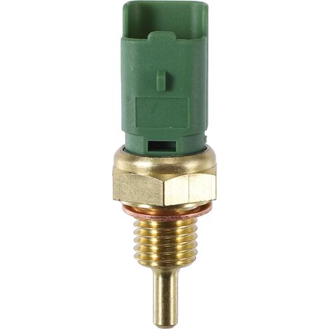 Capteur Temp. Liquide Refroid. Pour 206 2000-09 Métal, Plastique, Ton Doré, Vert, 60x21.5mm, Pour 307 03-09, Pour 406 01-02 (1/5)
