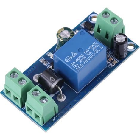 Automatisches Netz-/Batterie-Umschaltmodul 5V48V DC 10A mit Not-Aus-Steuerung (1/5)