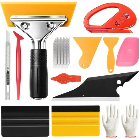 23 Pièces Kit Covering Outils, Feutrine Raclette Covering (1/5)