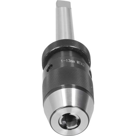 Mandrin de Perçage Auto-Serrant Sans Clé, Cône Morse MT2 Intégré, Outil de Tournage à Main, 113mm (1/5)