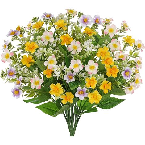 Lot de 3 bouquets de cerisier artificiels (1/5)