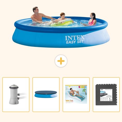 Intex Piscine Easy Set Ronde - 366x76 cm - 5-pièces S223 (1/5)