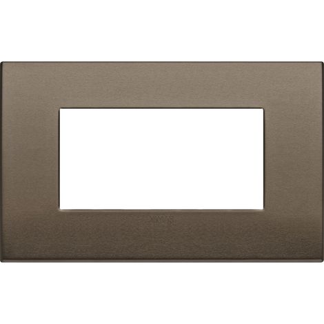 VIMAR - 19654.17 Placca Classic 4M bronzo scuro
