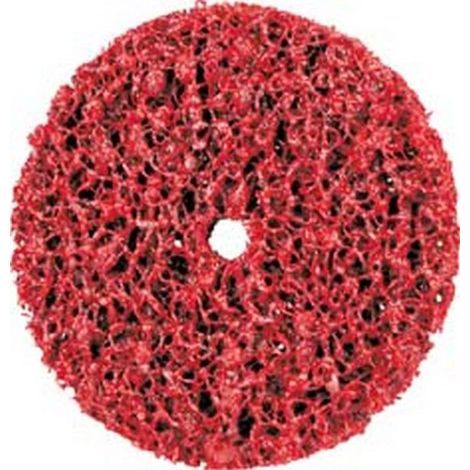 Spogliarello Disco Ø 100 Mm 8000 Giri / Min, Grado Di Finezza: Coarse In Più, Di Colore Rosso